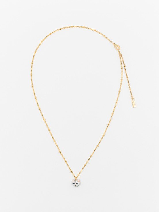 Collier Tête de chat 'Tabby' | NACH BIJOUX