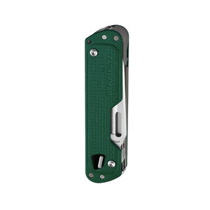 Couteau 'Free T4' Vert | LEATHERMAN
