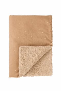 Couverture pour nouveau-né 'Stories' Blush Little Cherries | NOBODINOZ
