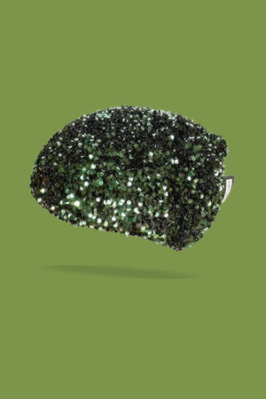 Couvre-Casque 'Paillettes' Vert | HELMUT