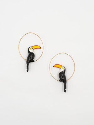 Créoles Toucan | NACH BIJOUX