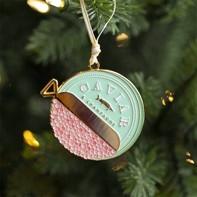 Décoration de Noël 'Caviar Box Ornement' | ALL THE WAYS TO SAY