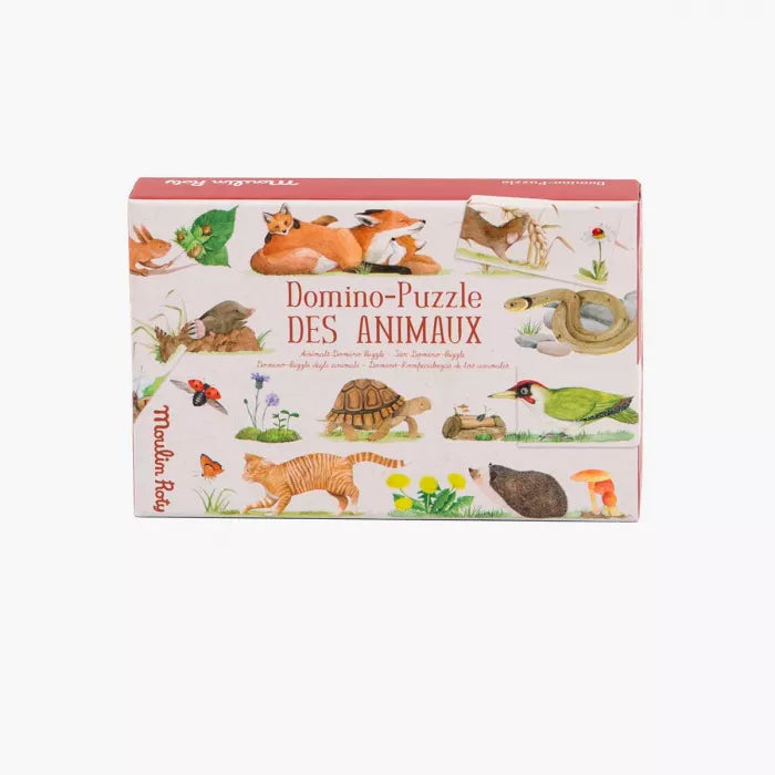 Domino-Puzzle des animaux 'Le jardin du moulin' | MOULIN ROTY