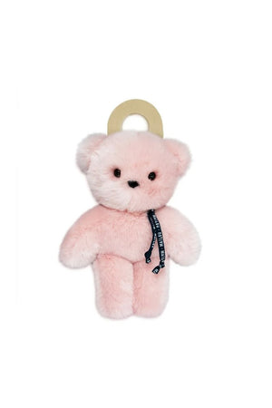 Doudou Ours 'Le petit Frenchie' Rose | MAÏLOU TRADITION