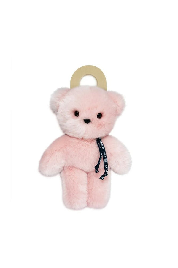 Doudou Ours 'Le petit Frenchie' Rose | MAÏLOU TRADITION