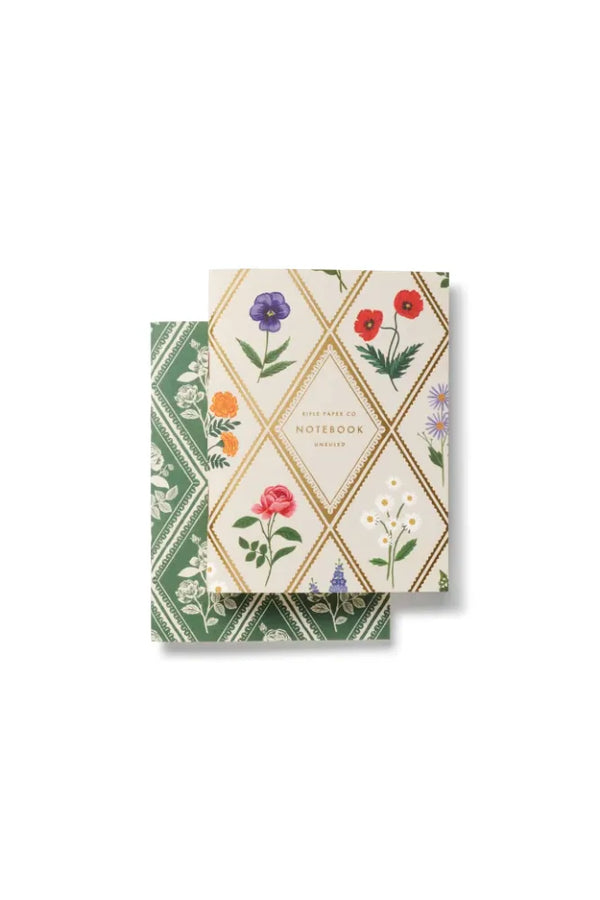 Duo de petits carnets 'Garden study’ | RIFLE PAPER CO
