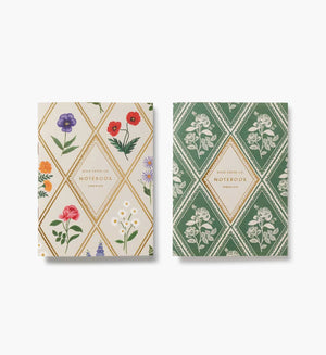 Duo de petits carnets 'Garden study’ | RIFLE PAPER CO