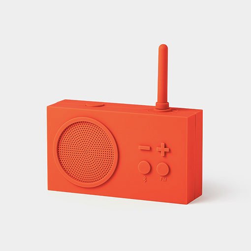 Radio - Enceinte Bluetooth Tykho 3 Orange | LEXON