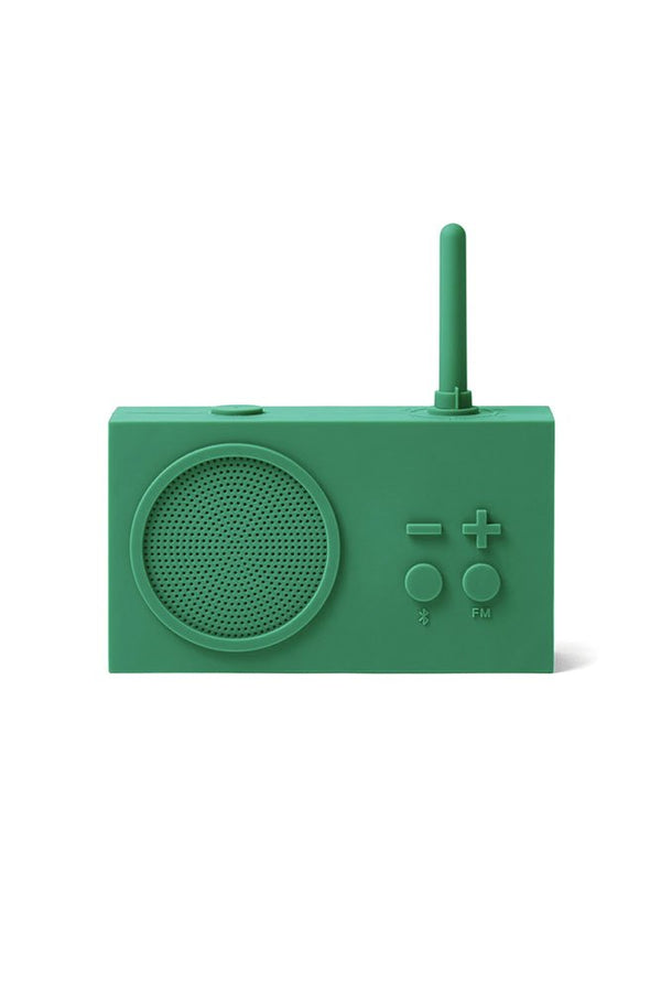 Radio - Enceinte Bluetooth Tykho 3 Vert émeraude | LEXON