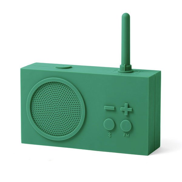 Radio - Enceinte Bluetooth Tykho 3 Vert émeraude | LEXON