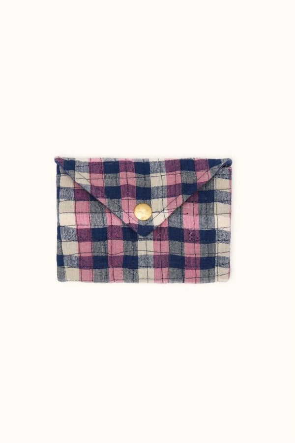 Petite enveloppe 'Ravi' Khadi Rose | APACHES COLLECTIONS