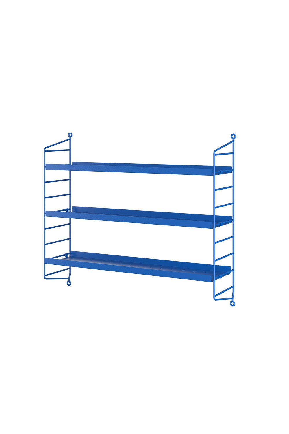 Etagère murale String Pocket bleu | STRING FURNITURE
