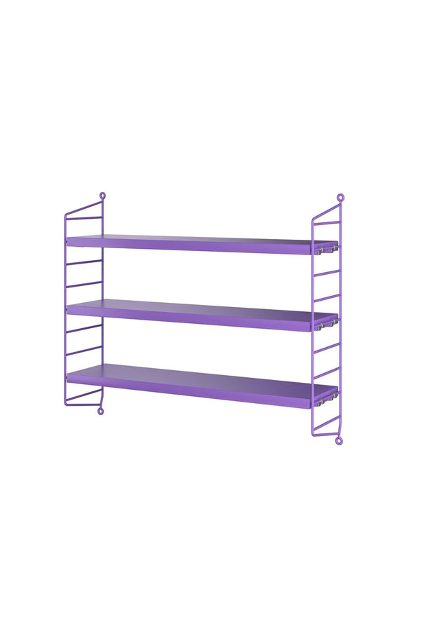 Etagère murale String Pocket violet | STRING FURNITURE