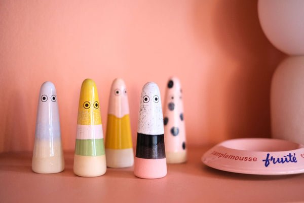 Figurine fantôme 'Ghost' édition limitée en céramique | STUDIO ARHOJ X MOUFLETTE