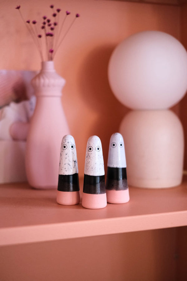 Figurine fantôme 'Ghost' édition limitée en céramique | STUDIO ARHOJ X MOUFLETTE