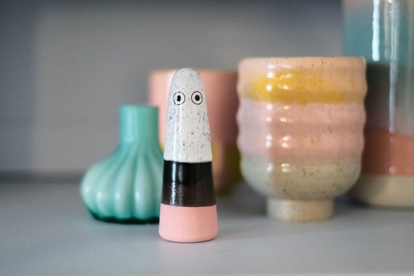 Figurine fantôme 'Ghost' édition limitée en céramique | STUDIO ARHOJ X MOUFLETTE