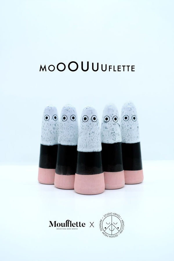 Figurine fantôme 'Ghost' édition limitée en céramique | STUDIO ARHOJ X MOUFLETTE