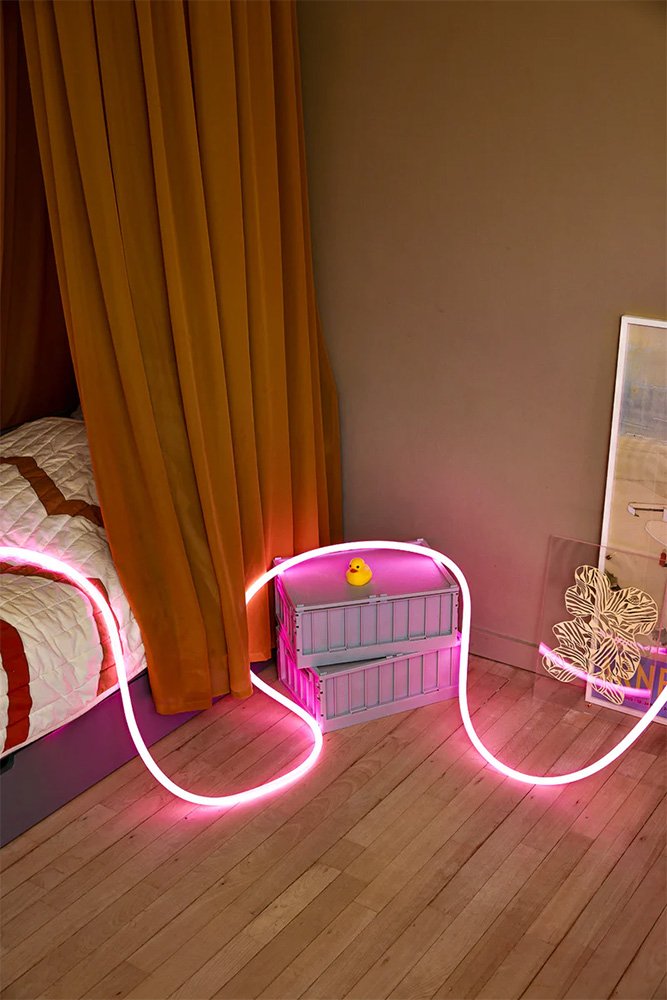 Flex Tube 5m Bright Pink | STUDIO ABOUT