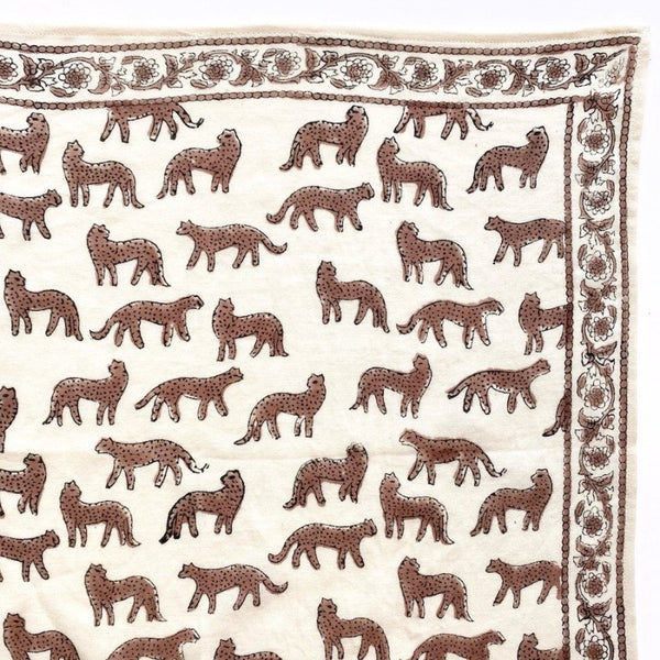 Foulard Latika 'Bengale' Latte | APACHES COLLECTIONS