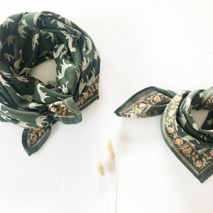 Foulard Latika 'Bengale' Kaki | APACHES COLLECTIONS