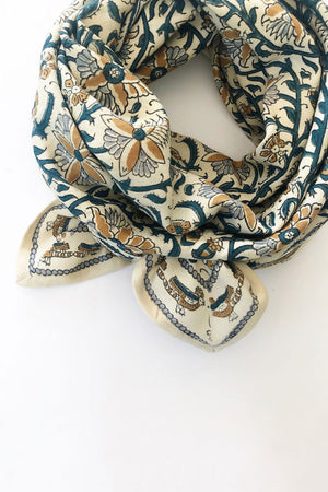 Foulard Latika 'Bird' Sable | APACHES COLLECTIONS