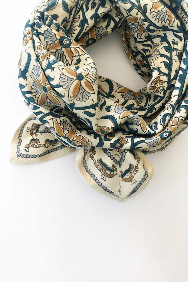 Foulard Latika 'Bird' Sable | APACHES COLLECTIONS