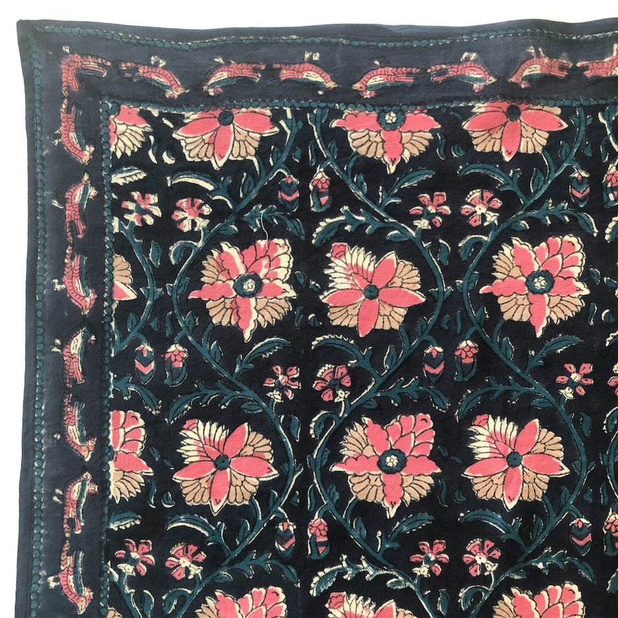 Foulard Latika 'Bird' Céleste | APACHES COLLECTIONS