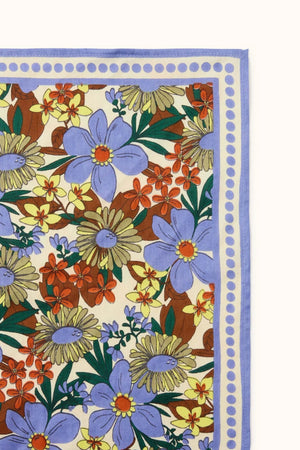 Foulard 'Latika' Bouquet Iris | APACHES COLLECTIONS