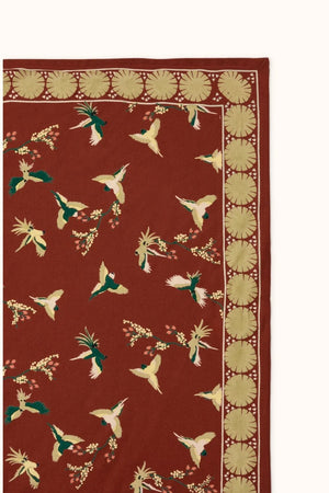 Petit foulard ‘Manika’ Cerisier Sierra | APACHES COLLECTIONS
