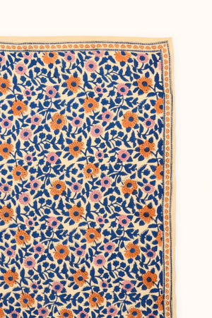 Petit foulard ‘Manika’ Coeur Bleu royal | APACHES