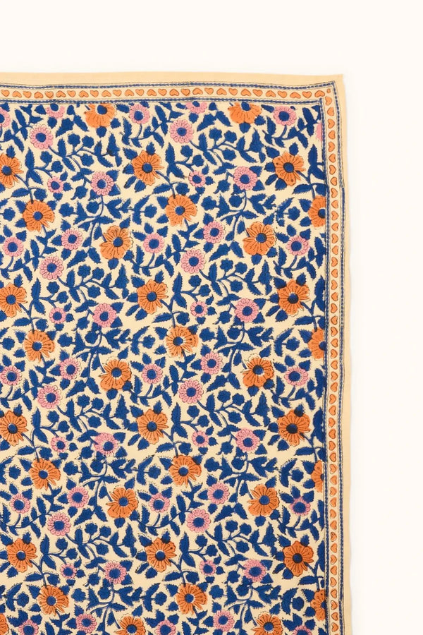 Petit foulard ‘Manika’ Coeur Bleu royal | APACHES