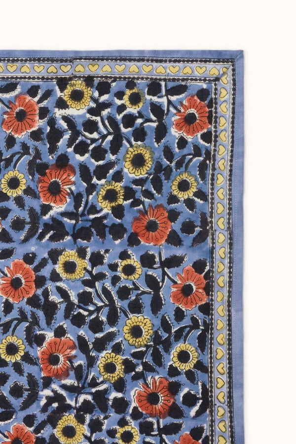 Foulard ‘Latika’ Coeur Iris | APACHES COLLECTIONS