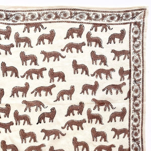 Petit foulard Manika 'Bengale' Latte | APACHES COLLECTIONS