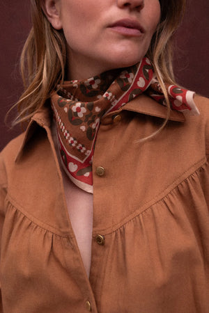 Foulard ‘Falala’ Fado Cajou | APACHES COLLECTIONS
