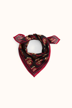 Foulard ‘Falala’ Yeah Coal | APACHES COLLECTIONS