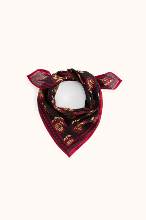 Foulard ‘Falala’ Yeah Coal | APACHES COLLECTIONS