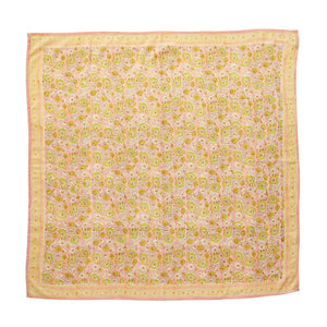 Foulard indien 'London' Yellow | BONHEUR DU JOUR