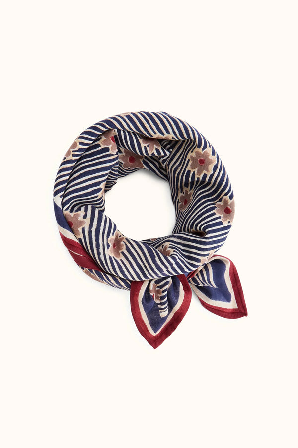 Foulard ‘Latika’ Anna Indigo | APACHES COLLECTIONS