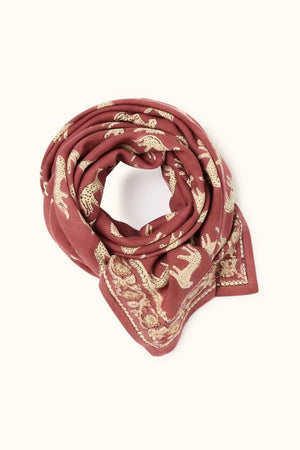 Foulard ‘Latika’ Bengale Dahlia | APACHES COLLECTIONS