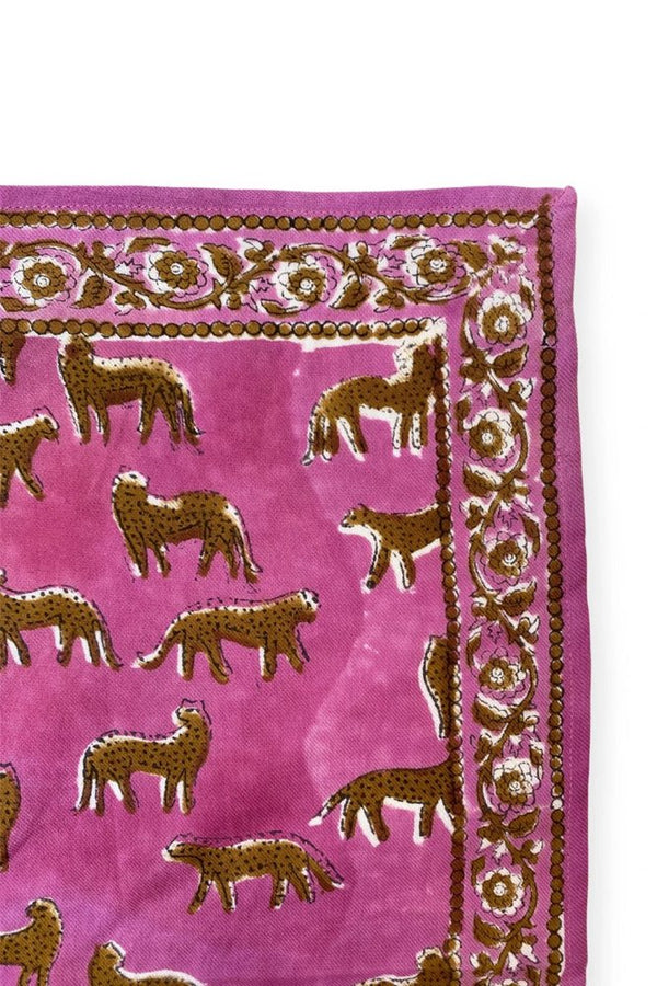 Foulard Latika 'Bengale' Fuchsia | APACHES COLLECTIONS