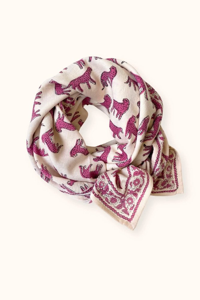 Foulard Latika 'Bengale' Macadamia | APACHES COLLECTIONS