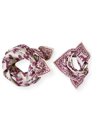 Foulard Latika 'Bengale' Macadamia | APACHES COLLECTIONS