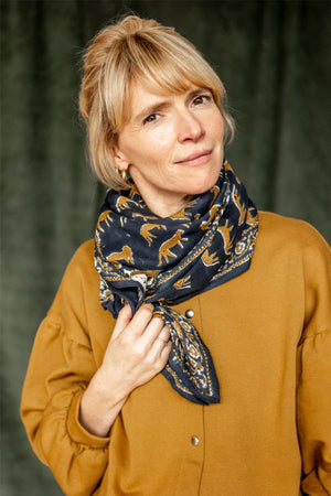 Foulard Latika 'Bengale' Orage | APACHES COLLECTIONS
