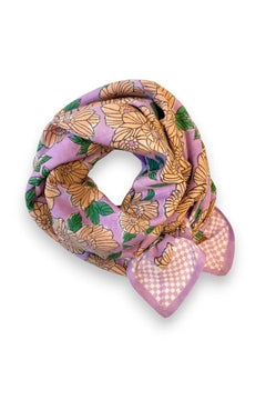 Foulard Latika 'Bloom' Lavande | APACHES COLLECTIONS
