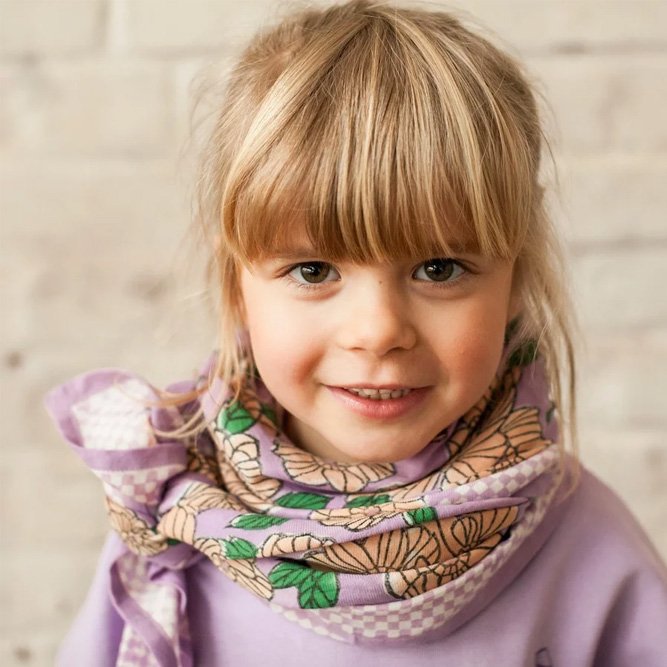 Foulard Latika 'Bloom' Lavande | APACHES COLLECTIONS
