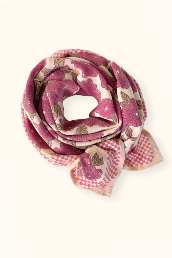 Foulard Latika 'Bloom' Macadamia | APACHES COLLECTIONS