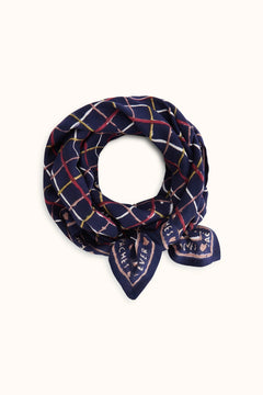Foulard ‘Latika’ Cahier Indigo | APACHES COLLECTIONS