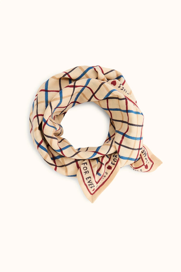 Foulard ‘Latika’ Cahier Macadamia | APACHES COLLECTIONS