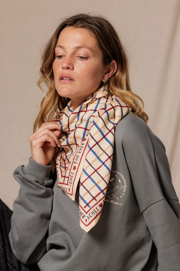 Foulard ‘Latika’ Cahier Macadamia | APACHES COLLECTIONS