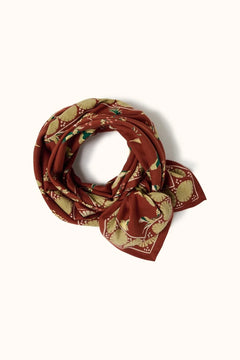Foulard ‘Latika’ Cerisier Sierra | APACHES COLLECTIONS